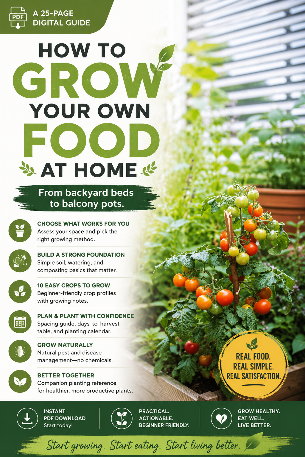 How to Grow Your Own Food at Home