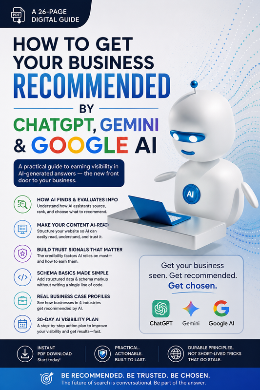 How to Get Your Business Recommended by ChatGPT, Gemini & Google AI